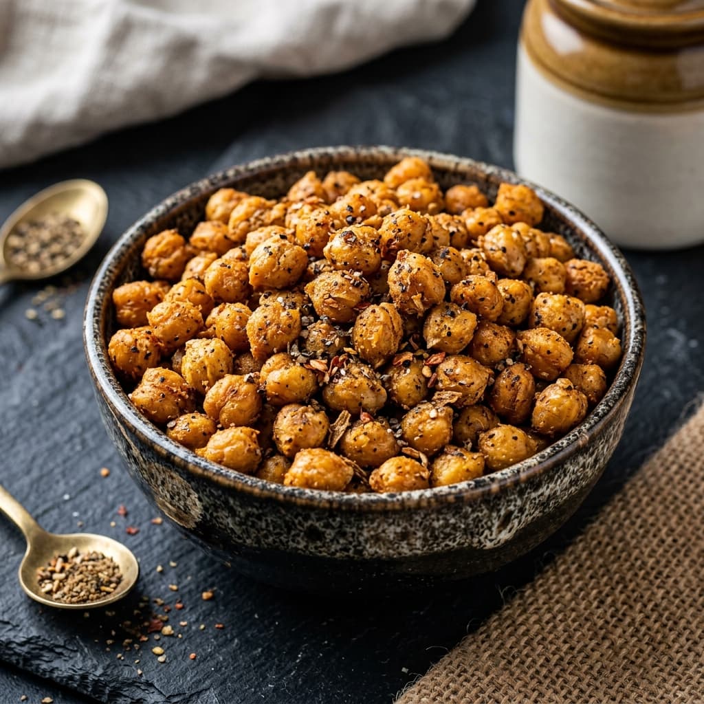 Black Pepper Roasted Chana
